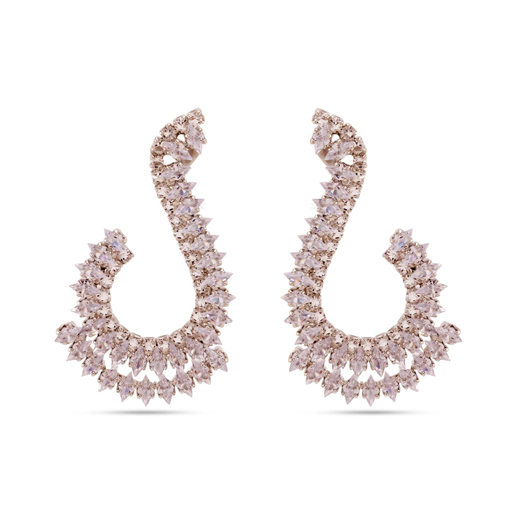 Luna Radiance Statement Hoops