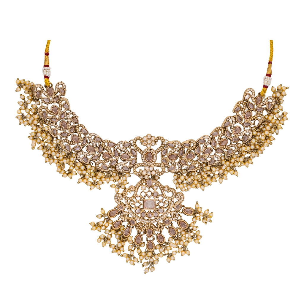 Power Cut Maharani Bridal Necklace Set
