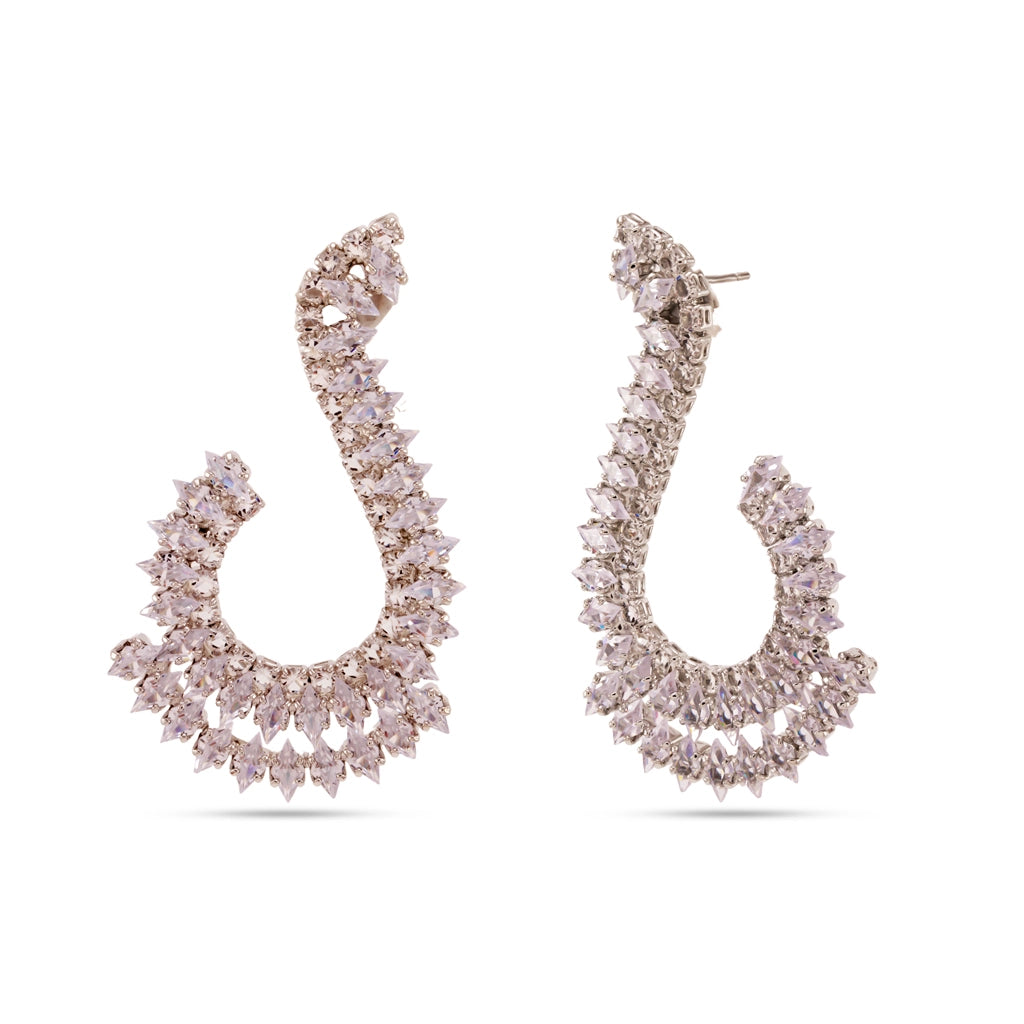 Luna Radiance Statement Hoops