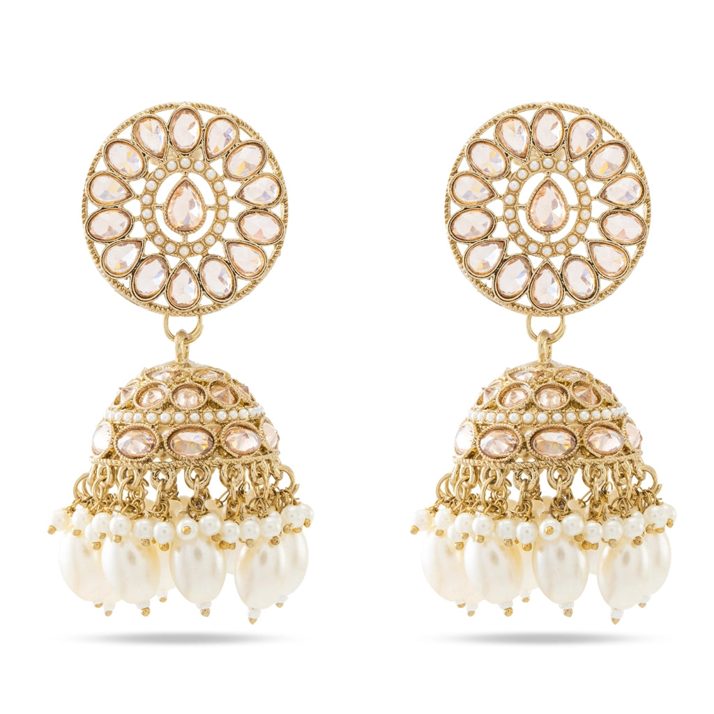 Classic Kundan Choker Set Ruby Gold