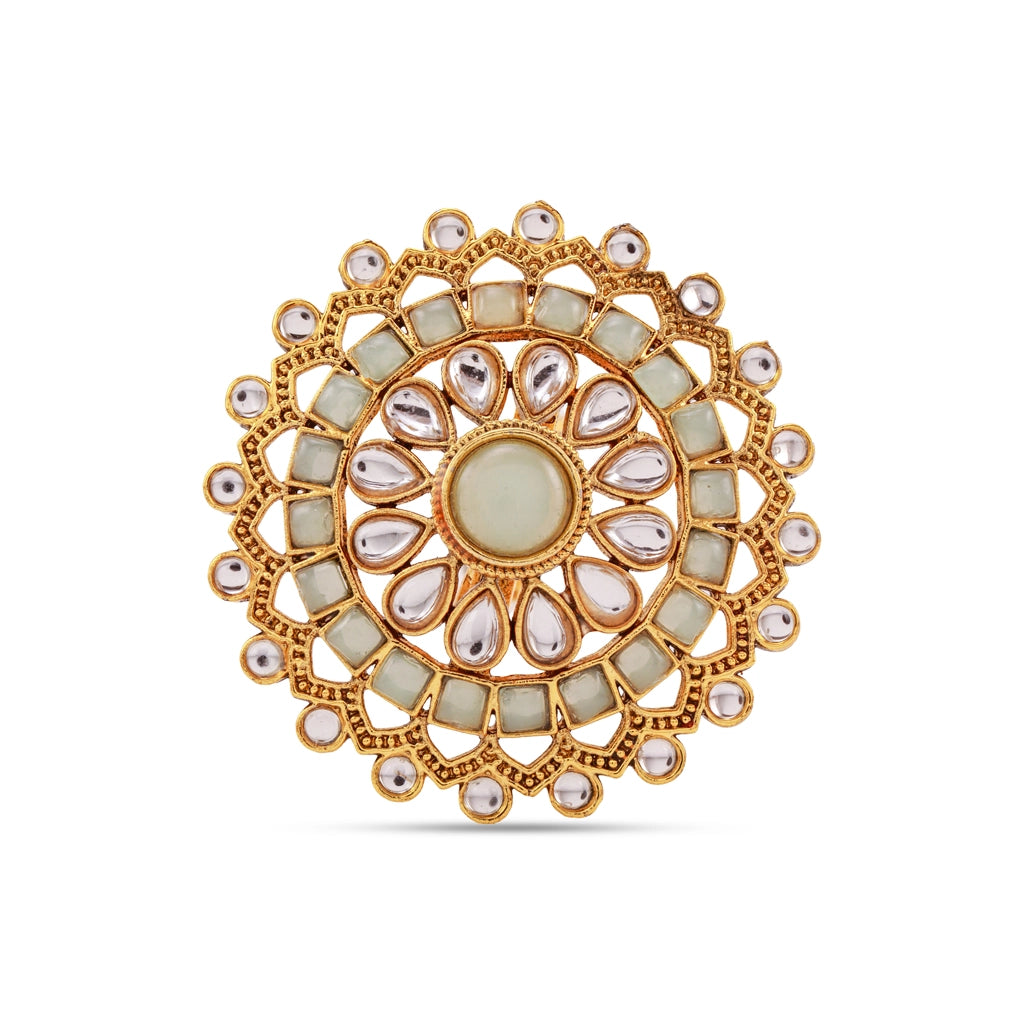 Rajvansh Halo Ivory Pearl