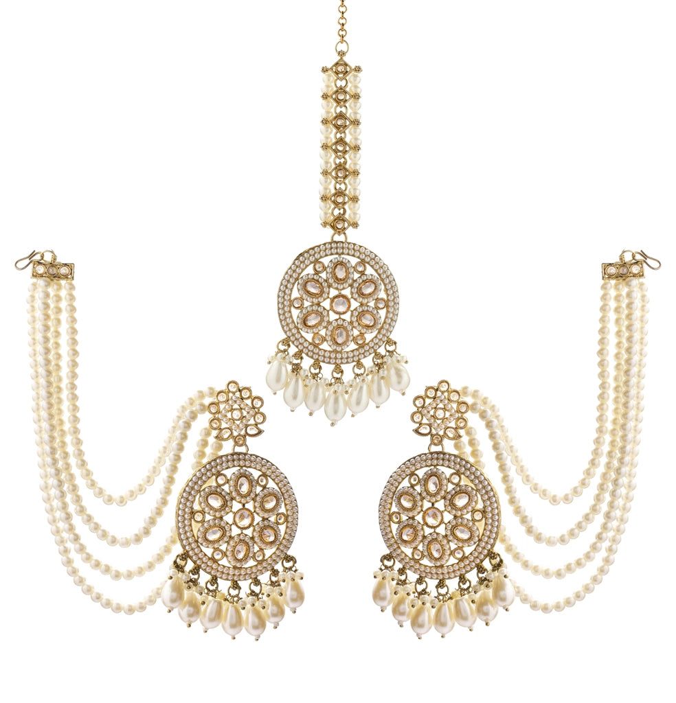 Noor-E-Jahan Pearl Bridal Set