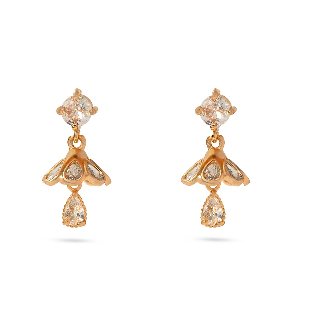 Celestial Bloom Drop Earrings