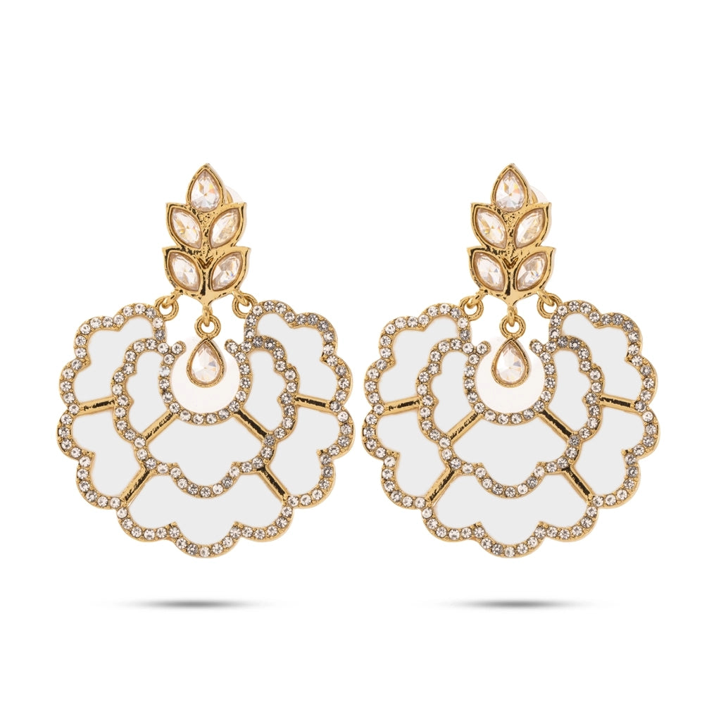 Ivora Bloom Crystal Earrings