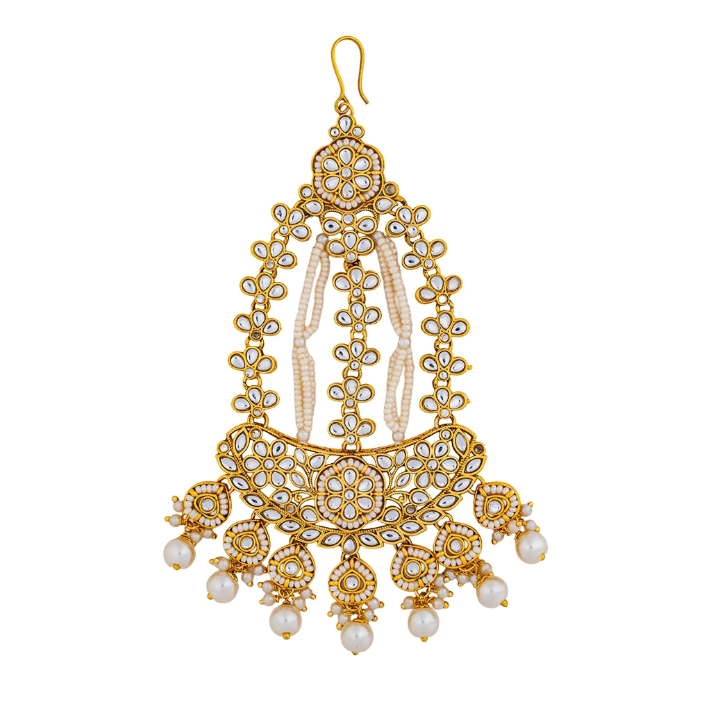 Pearl Radiance Pearl Maangtika