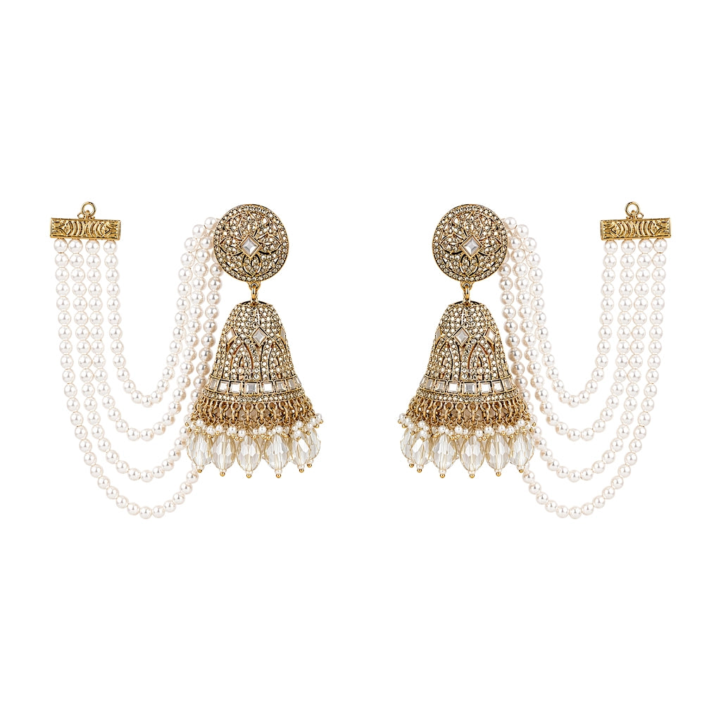 Shehzaadi Jhumka Ear Chains