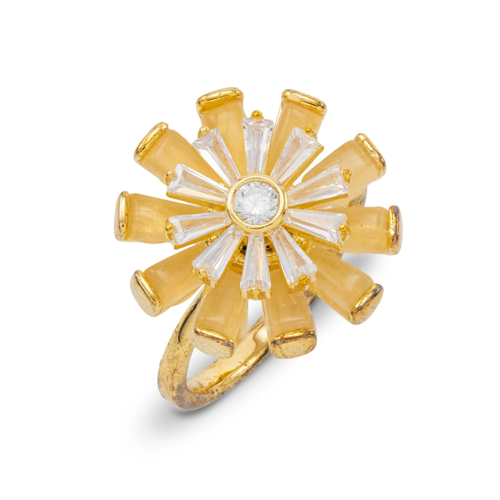 Flora Luxe Halo Ring
