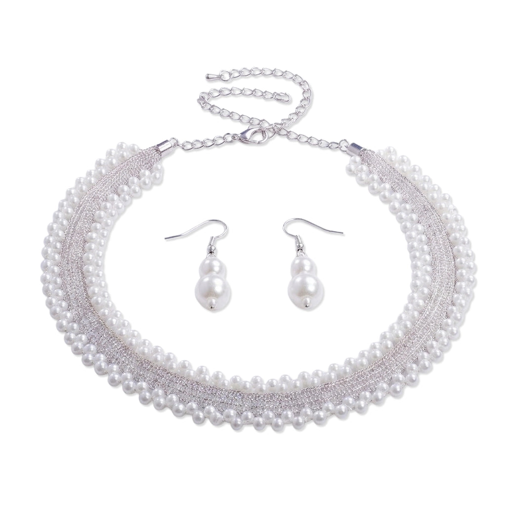 Noor-E-Jahan Pearl Choker Set