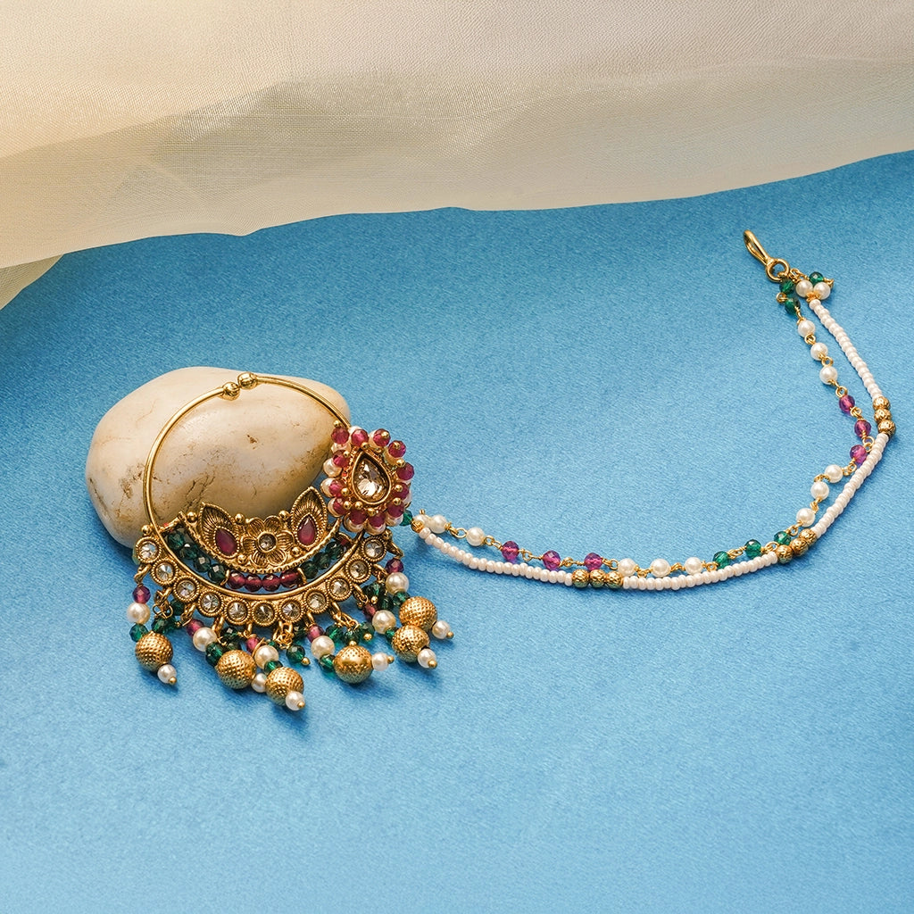 Royal Multi-Stone Maang Tikka