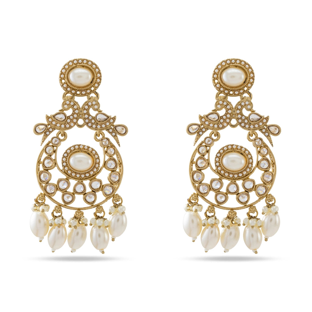 Noor Zahra Pearl Cascade Set