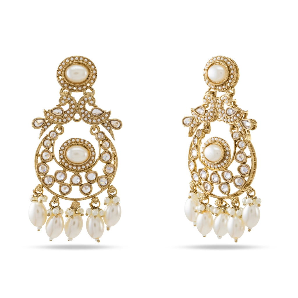 Noor Zahra Pearl Cascade Set
