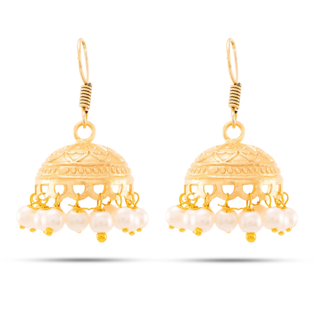 Aqua Rajwadi Crescent Necklace Set