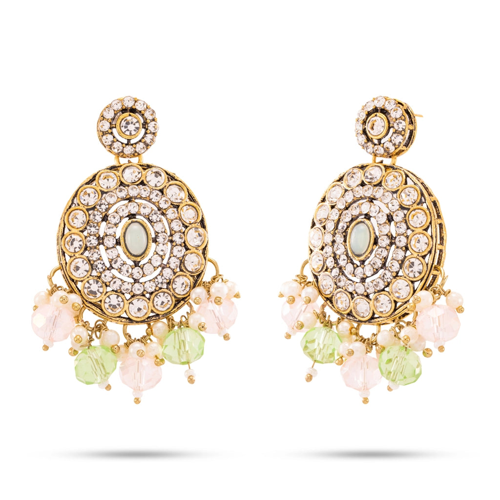 Pearl Pastel Bridal Necklace Set