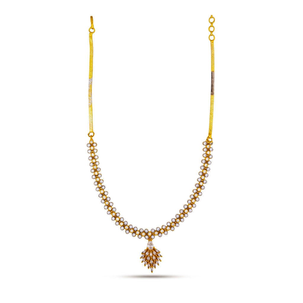 Aurielle Crystal Drop Necklace Set