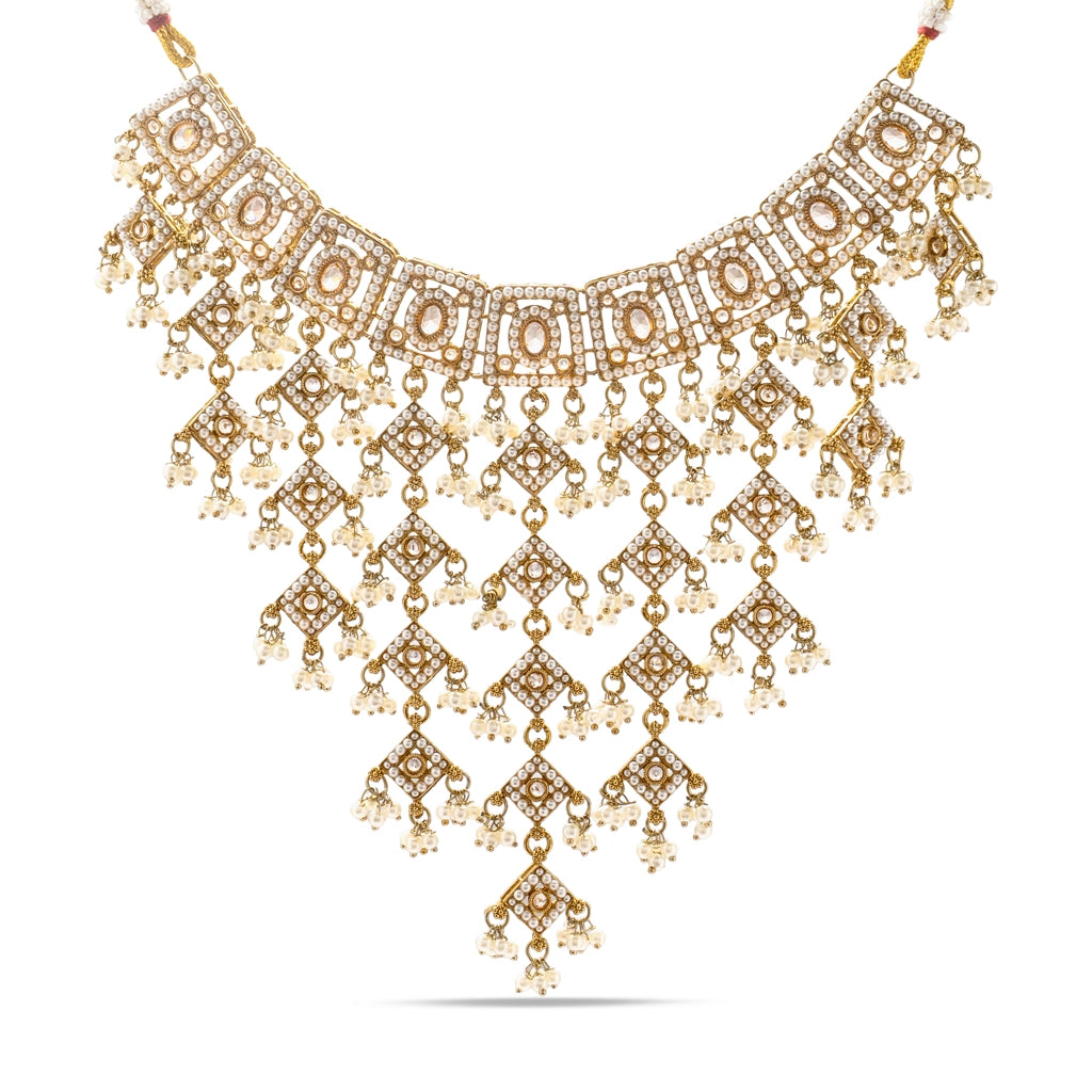 Noor-E-Jahan Pearl Bridal Set