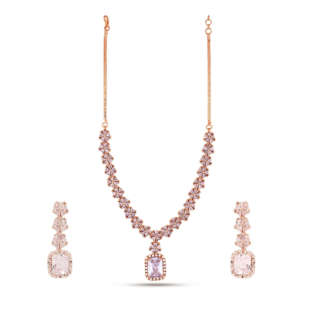 Celestia Crystal Pendant Set