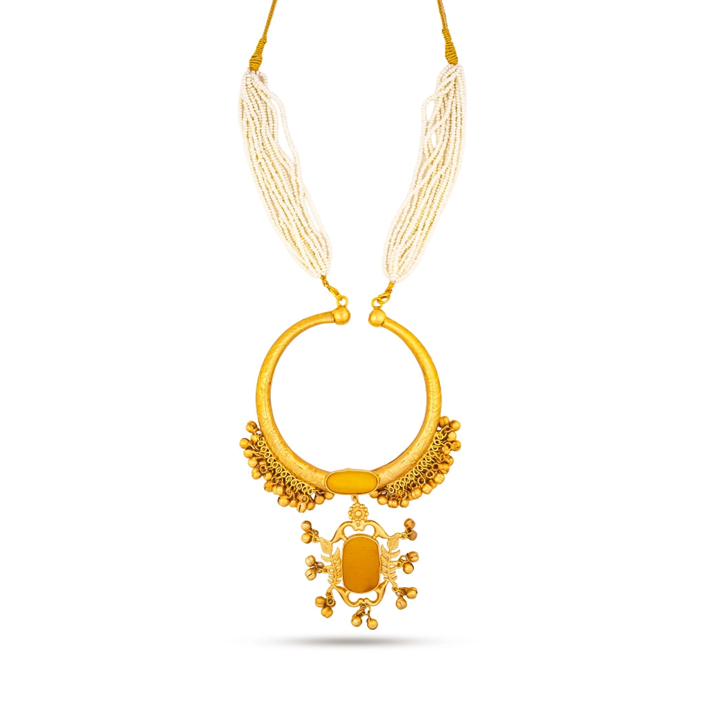 Amber Horizon Necklace Set