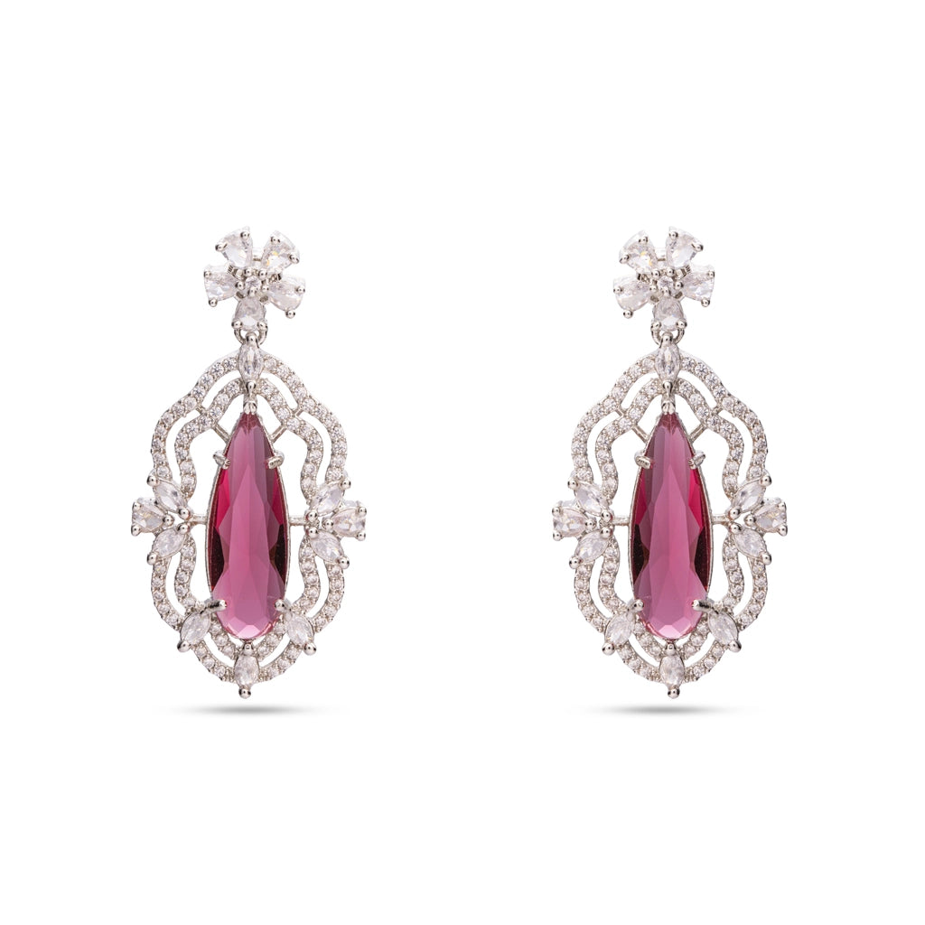 Celestial Crystal Drop Necklace Set