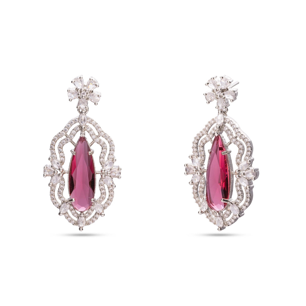 Celestial Crystal Drop Necklace Set