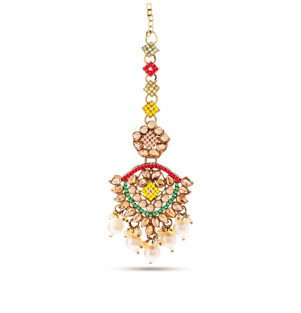 Rangrez Pearl Choker Set