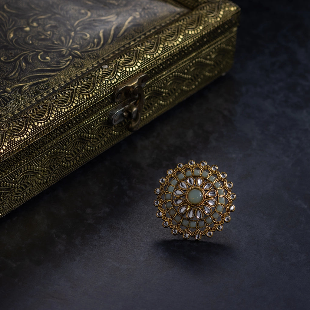 Rajvansh Halo Ivory Pearl