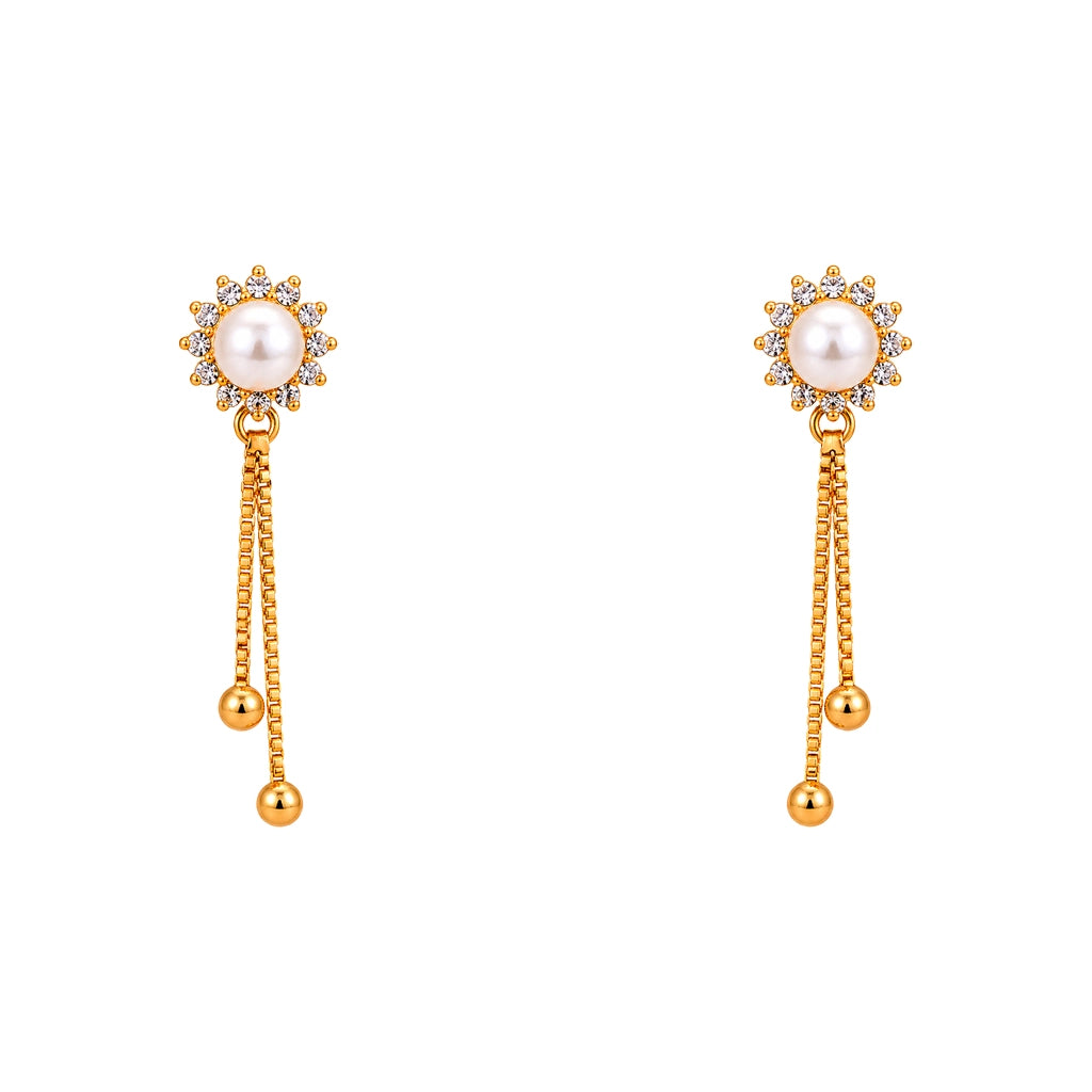 Pearl Seraphine Tassel Drops