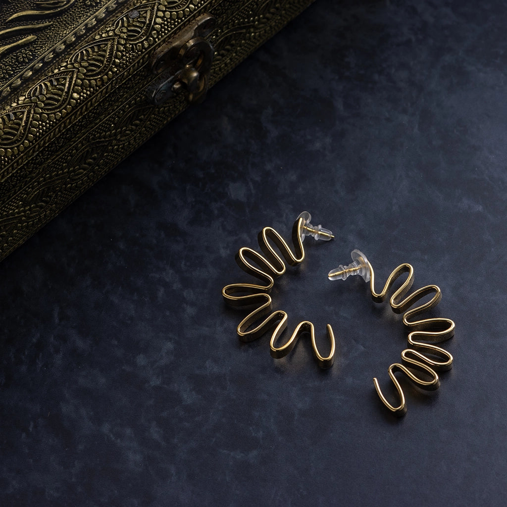 Aurelia Wave Luxe Ear Cuffs