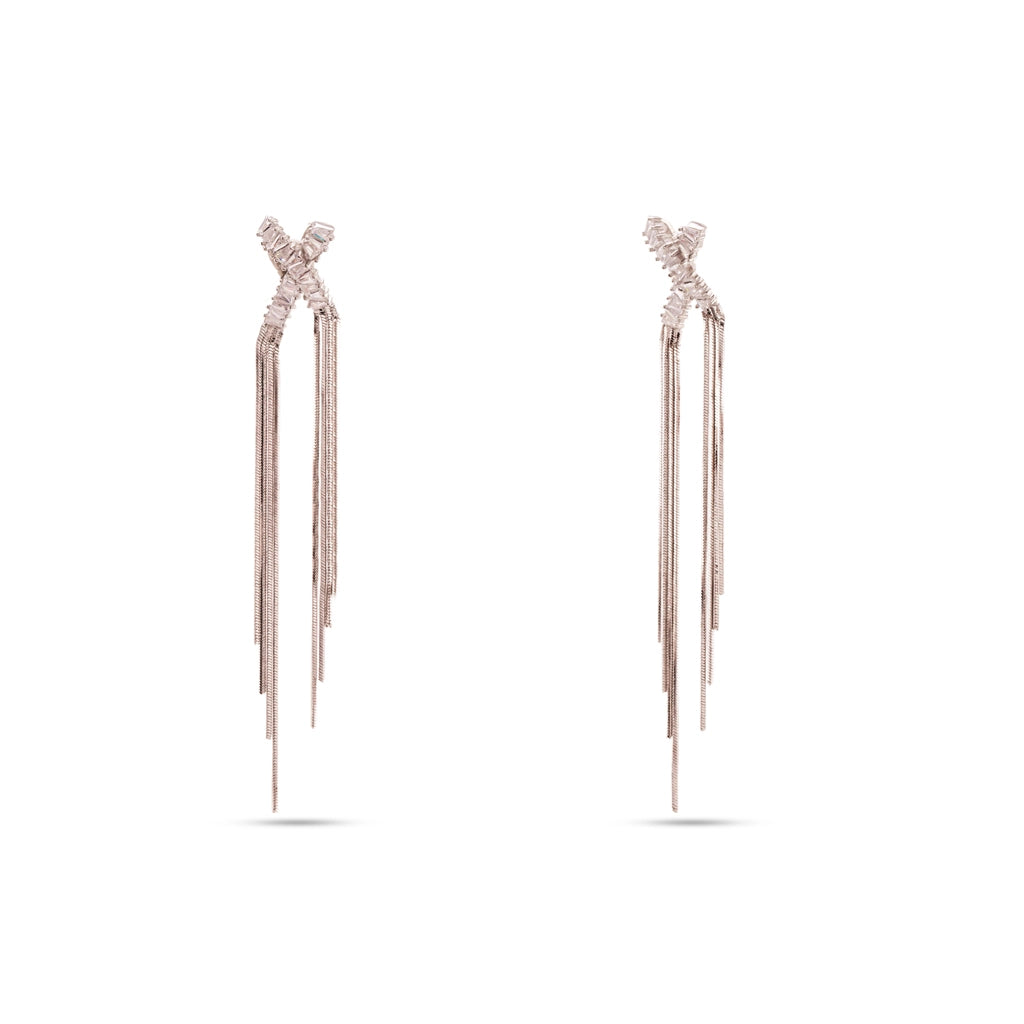 Celeste Cascade Crystal Tassels
