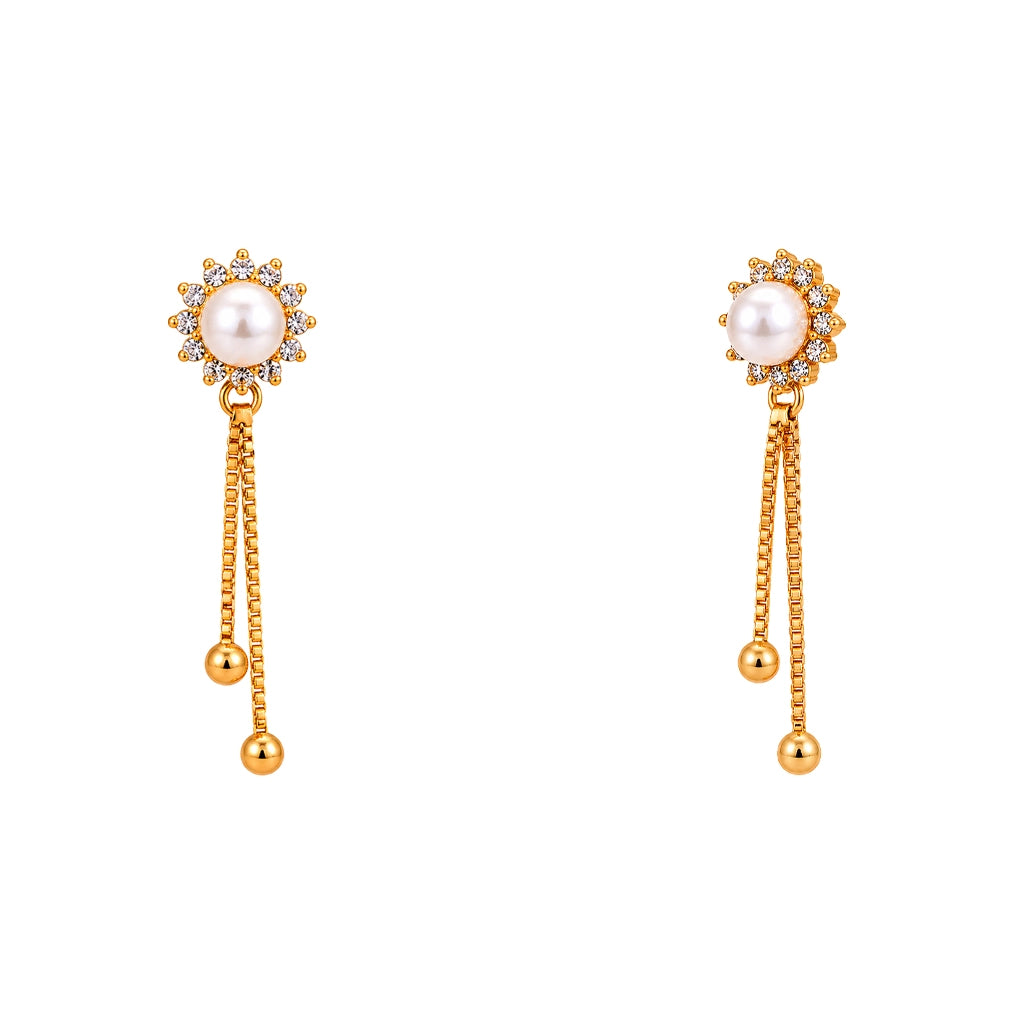 Pearl Seraphine Tassel Drops