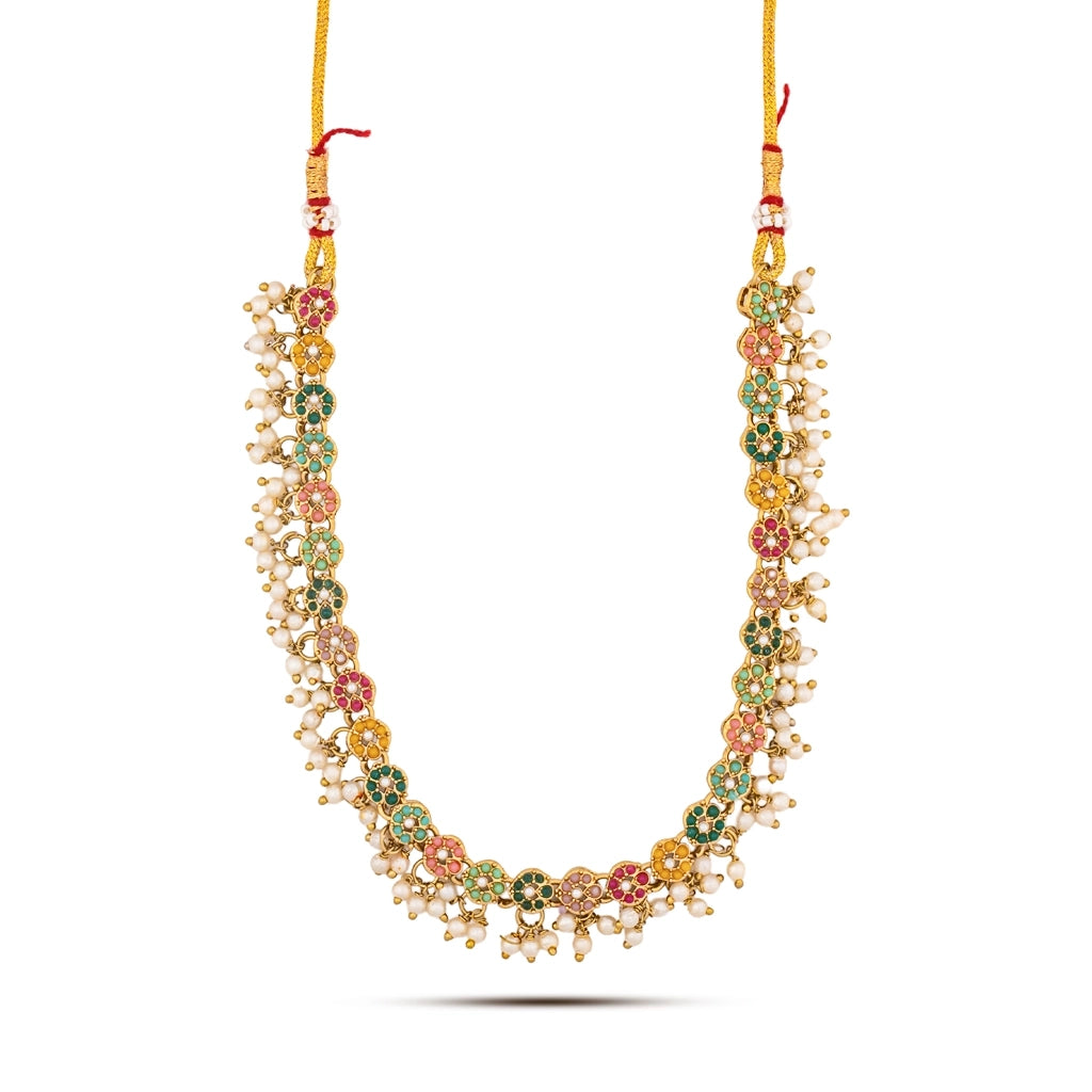 Noor-E-Jahan Gulbahaar Heritage Necklace Set