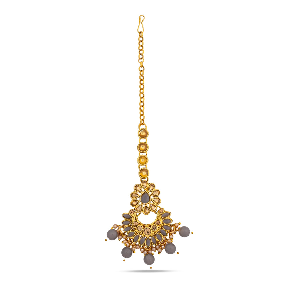 Smoky Noor Royale Layered Necklace Set