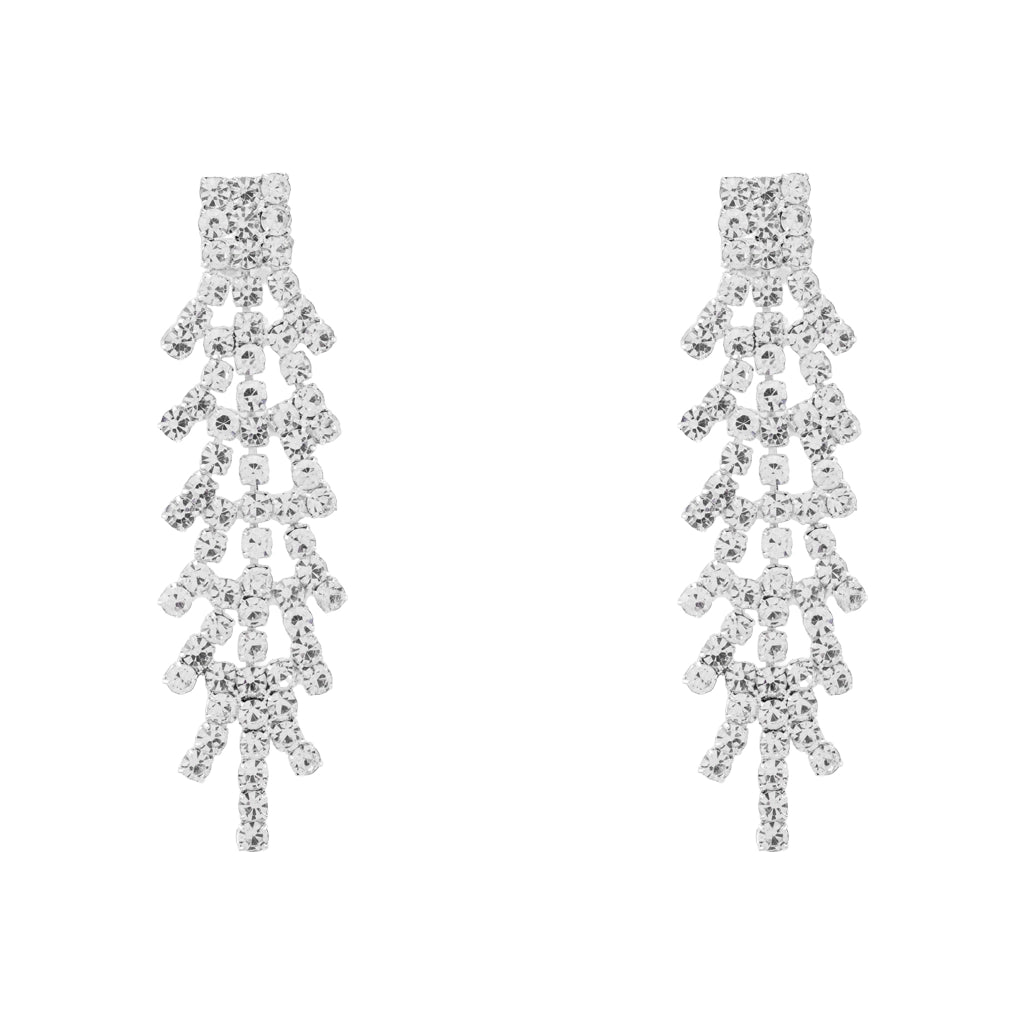Celestia Cascade Crystal Necklace Set