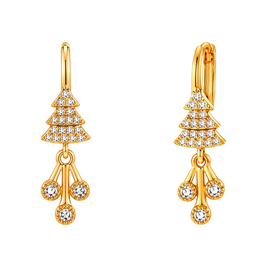Triora Luxe Drop Hoops