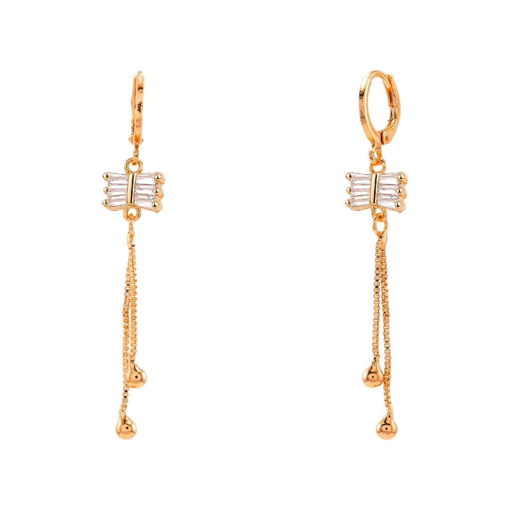 Celeste Bow Tassel Drops