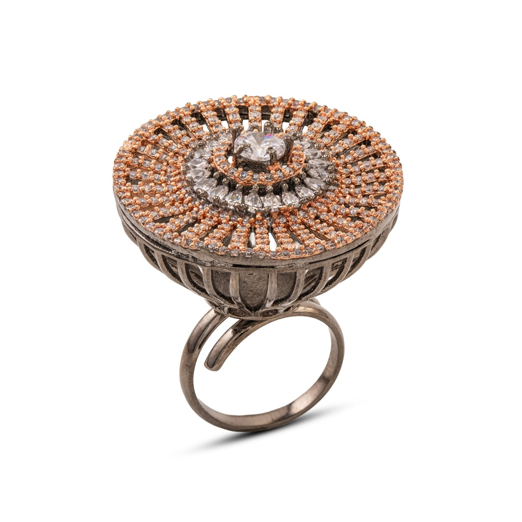 Radiant Blossom Ring
