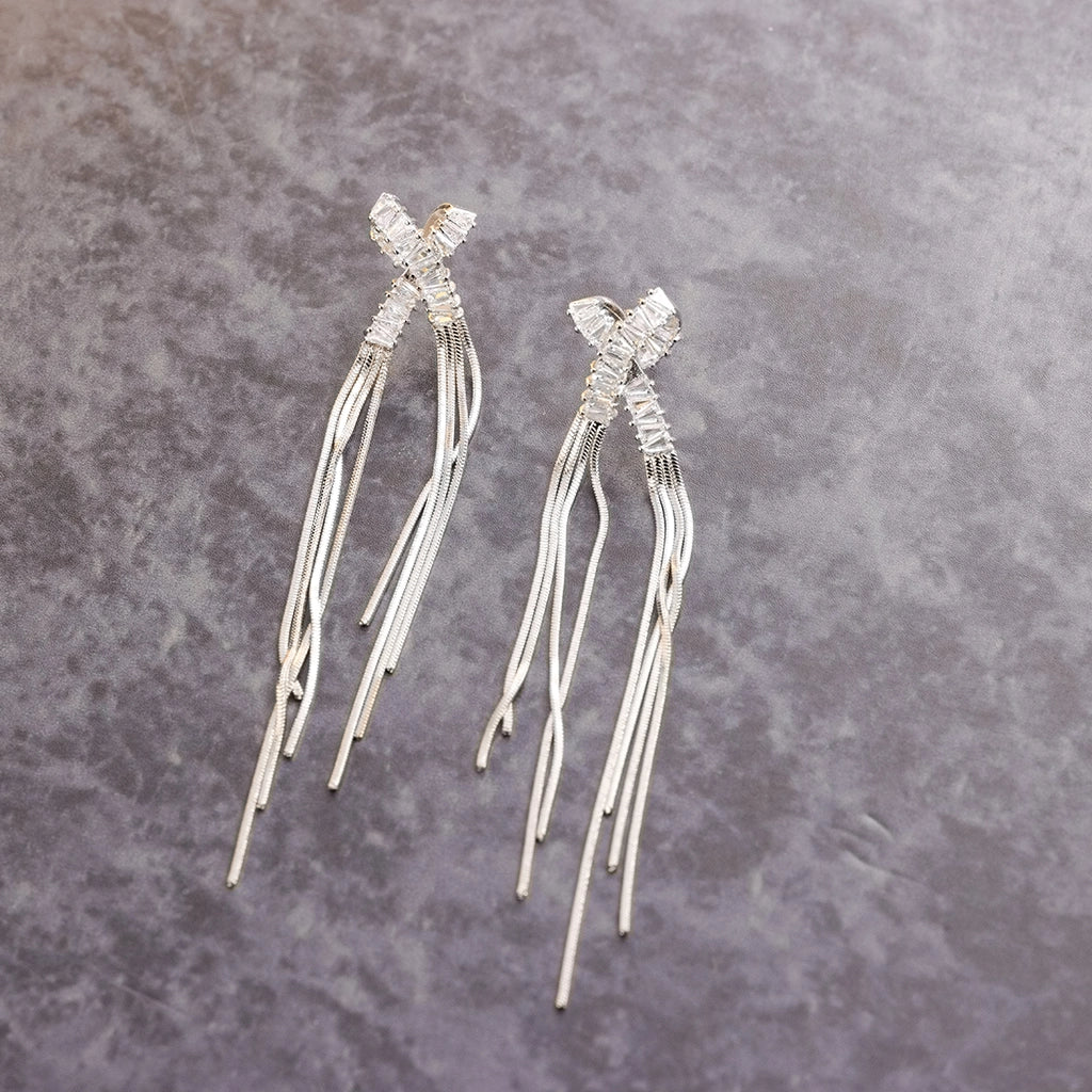Celeste Cascade Crystal Tassels