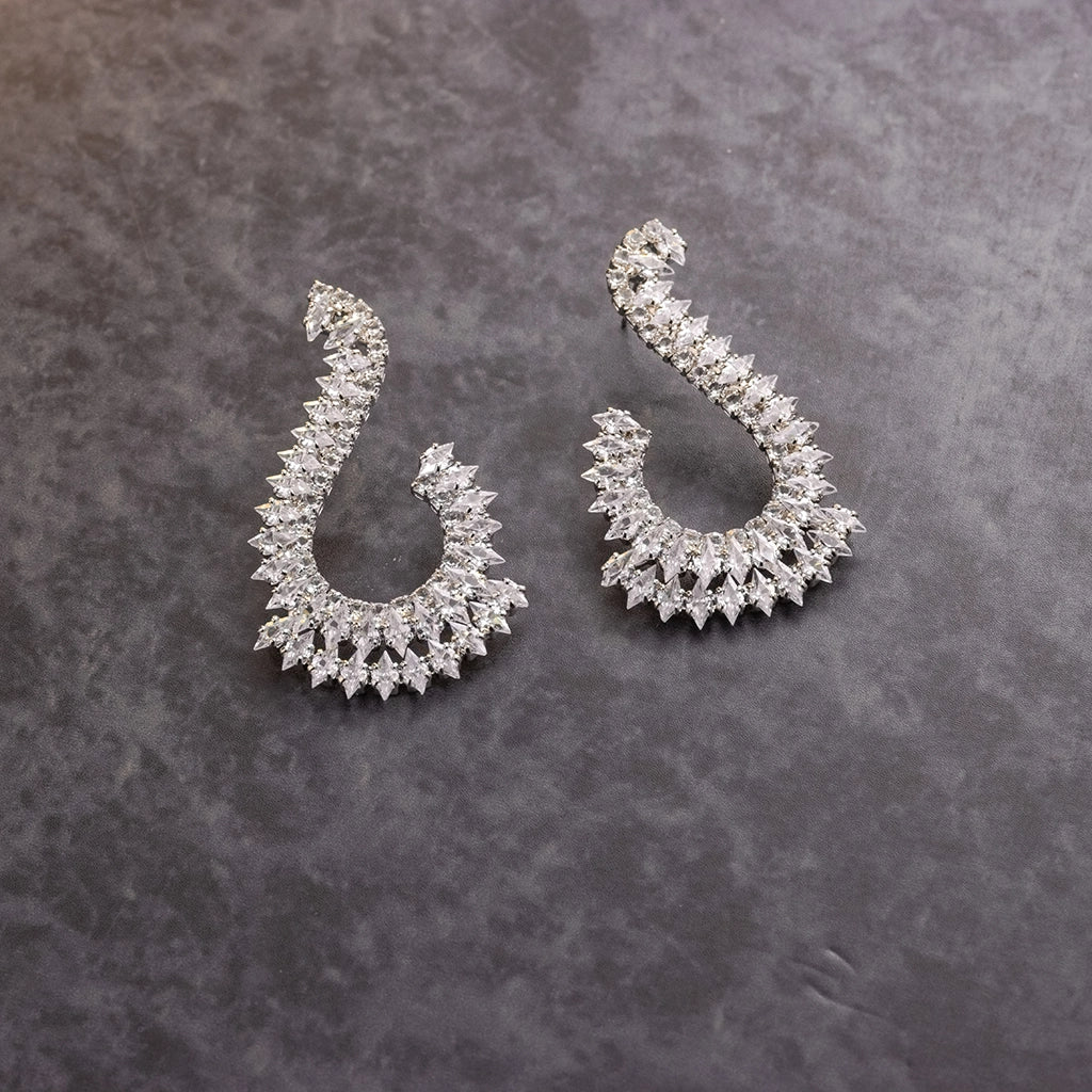 Luna Radiance Statement Hoops