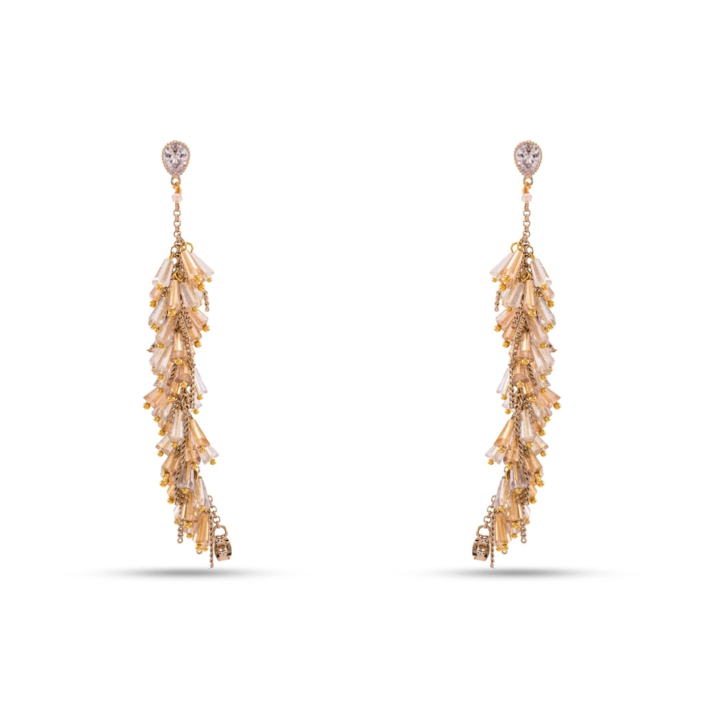 Celestine Prism Fringe Danglers
