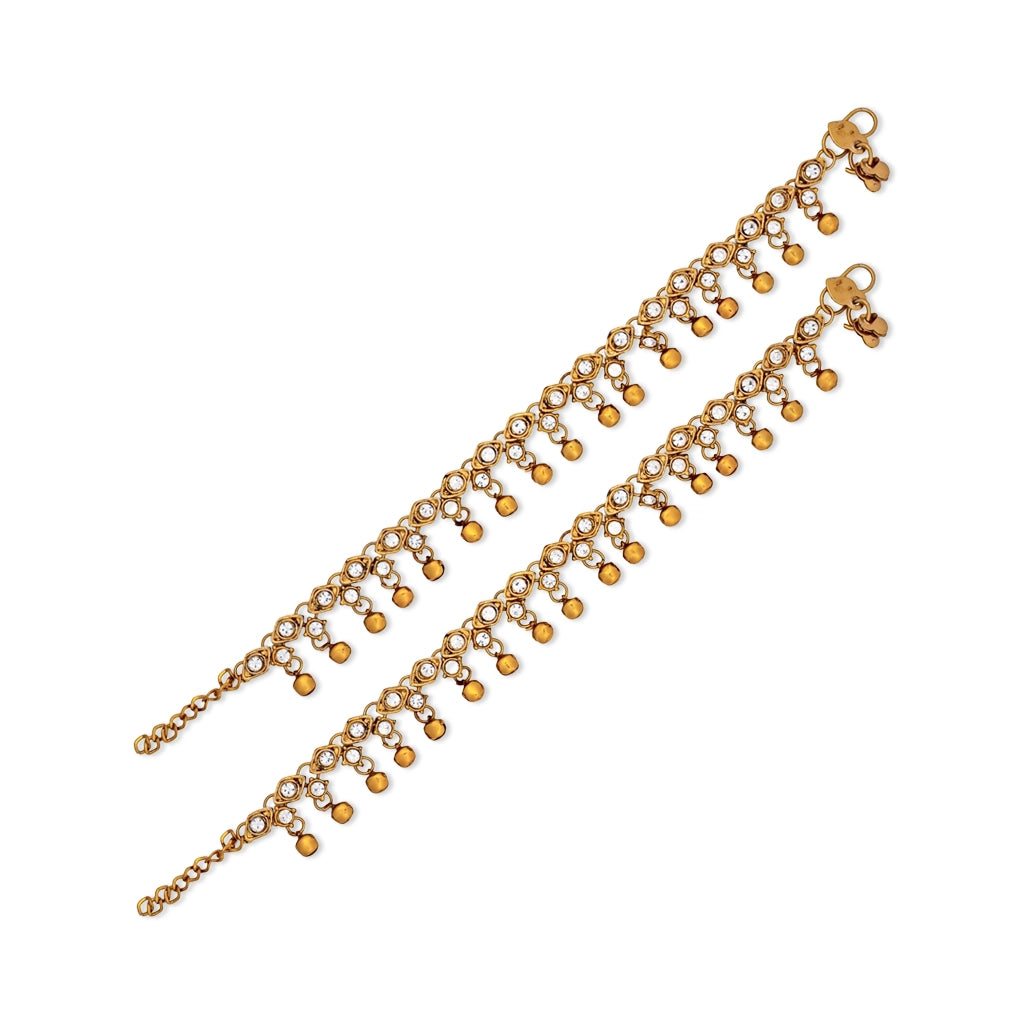 Crystal Vine Anklet