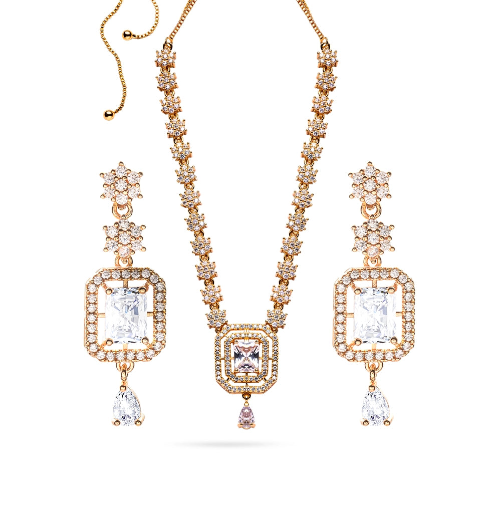 Celeste Crystal Heritage Necklace Set