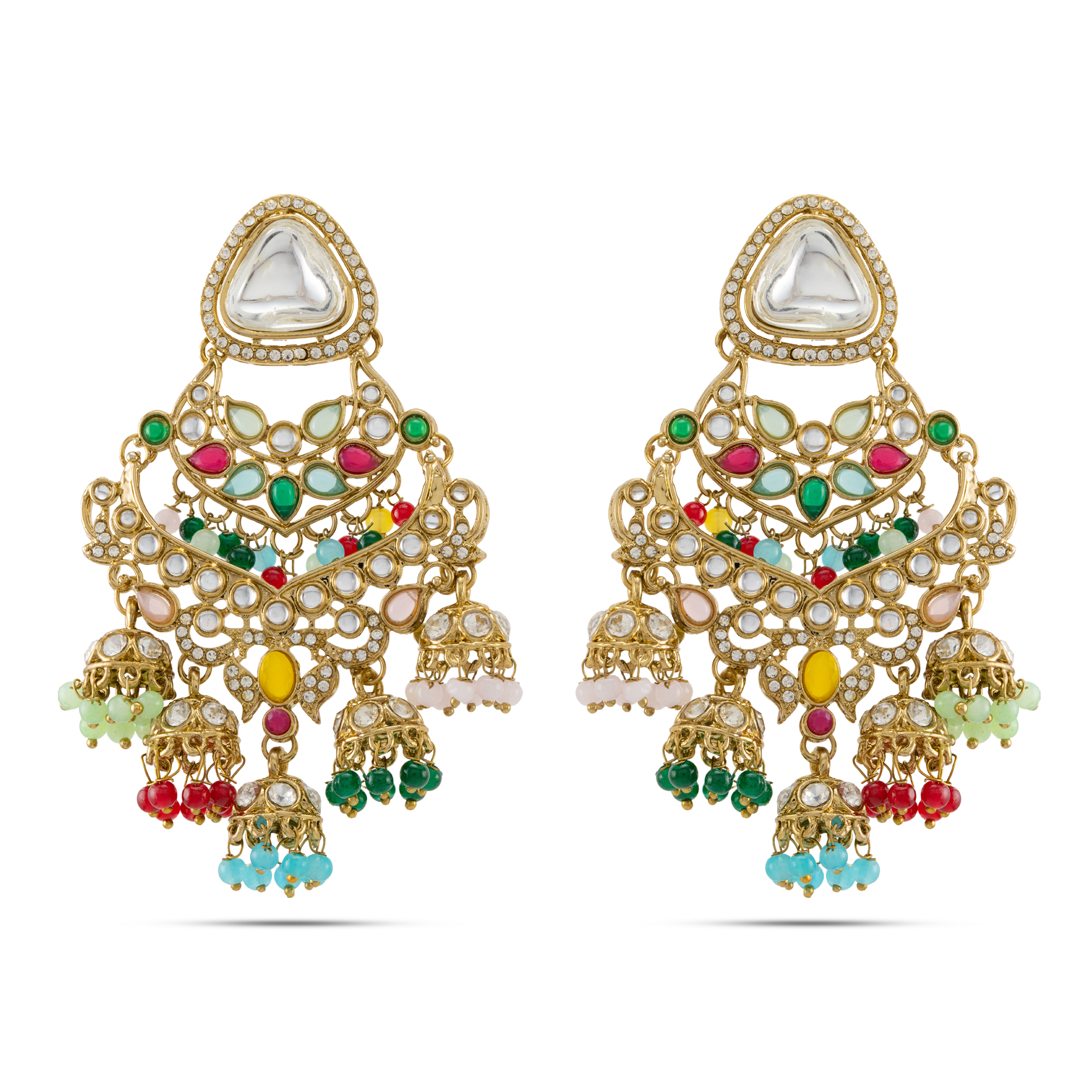 Imperial Kundan Jhumkas