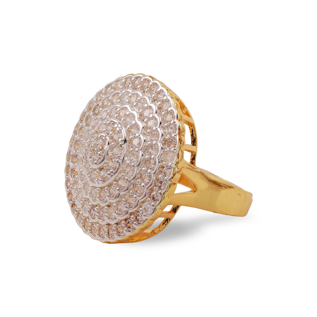 Celeste Dome Radiance Ring