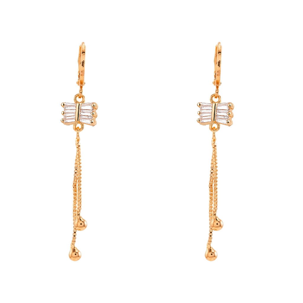 Celeste Bow Tassel Drops