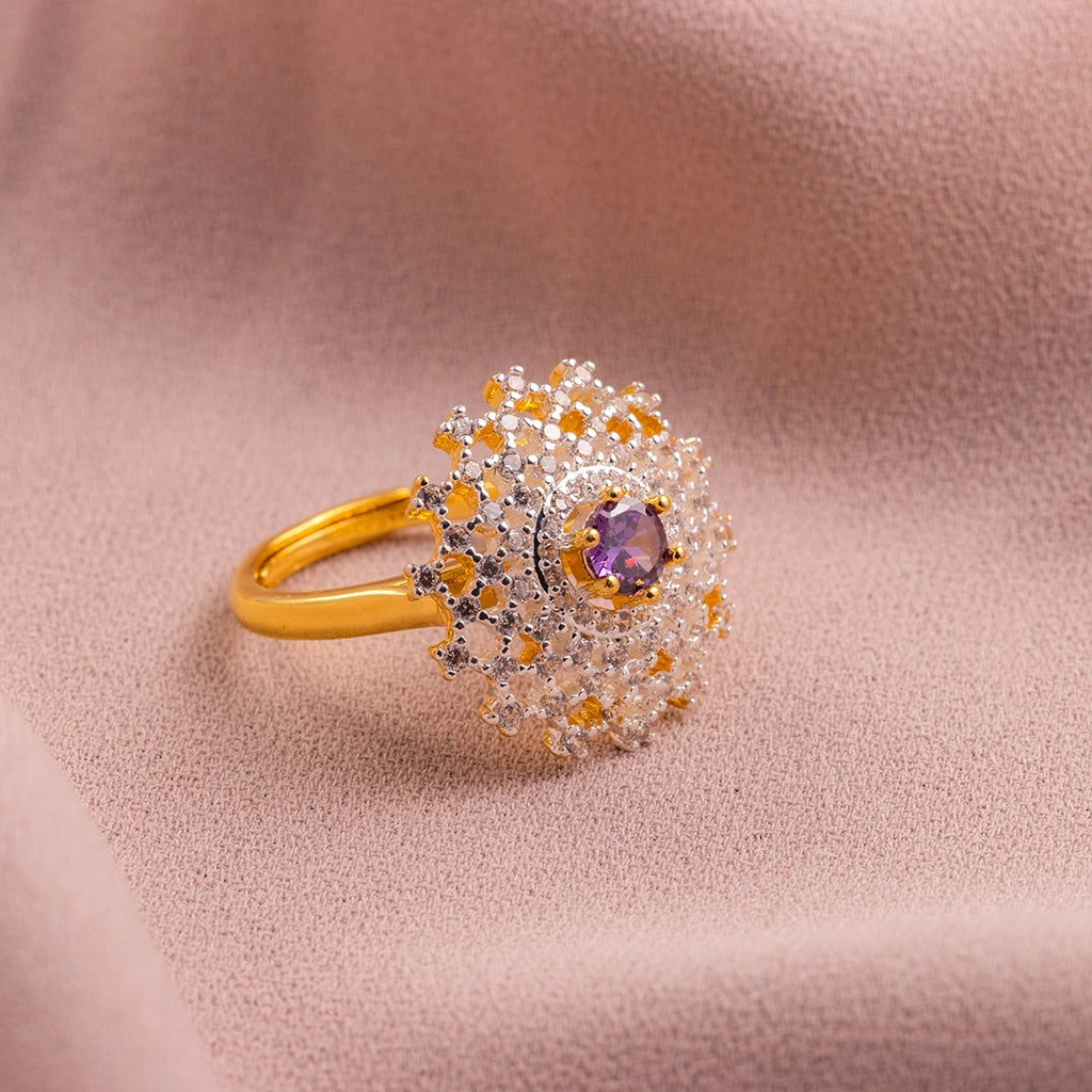 Aurelia Halo Ring