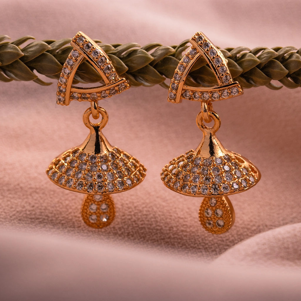 Triara Royale Jhumka Earrings