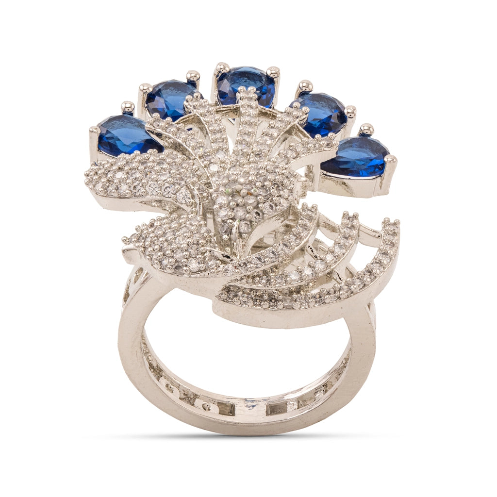 Royal Peacock Ring