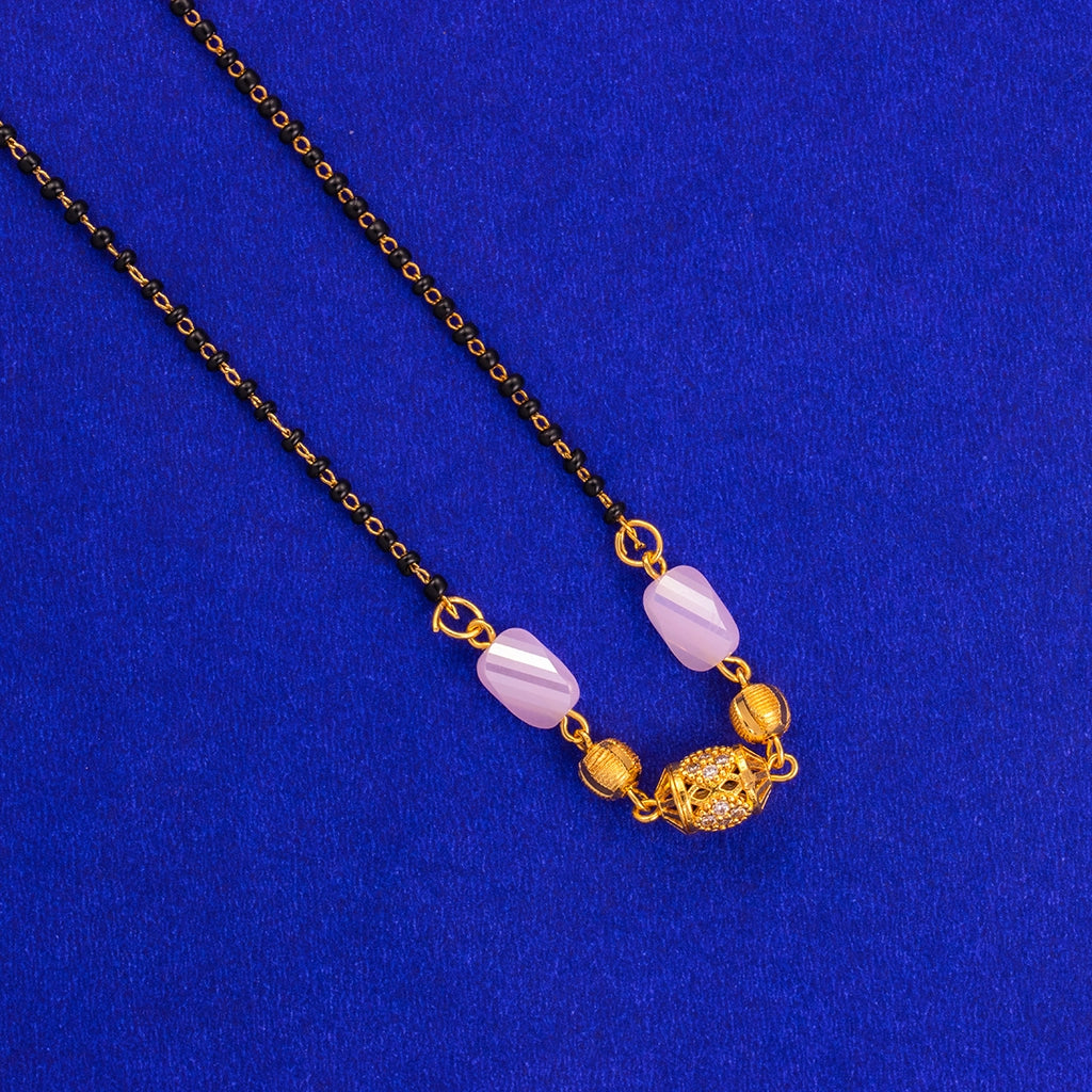 Blush Nazar Charm Necklace