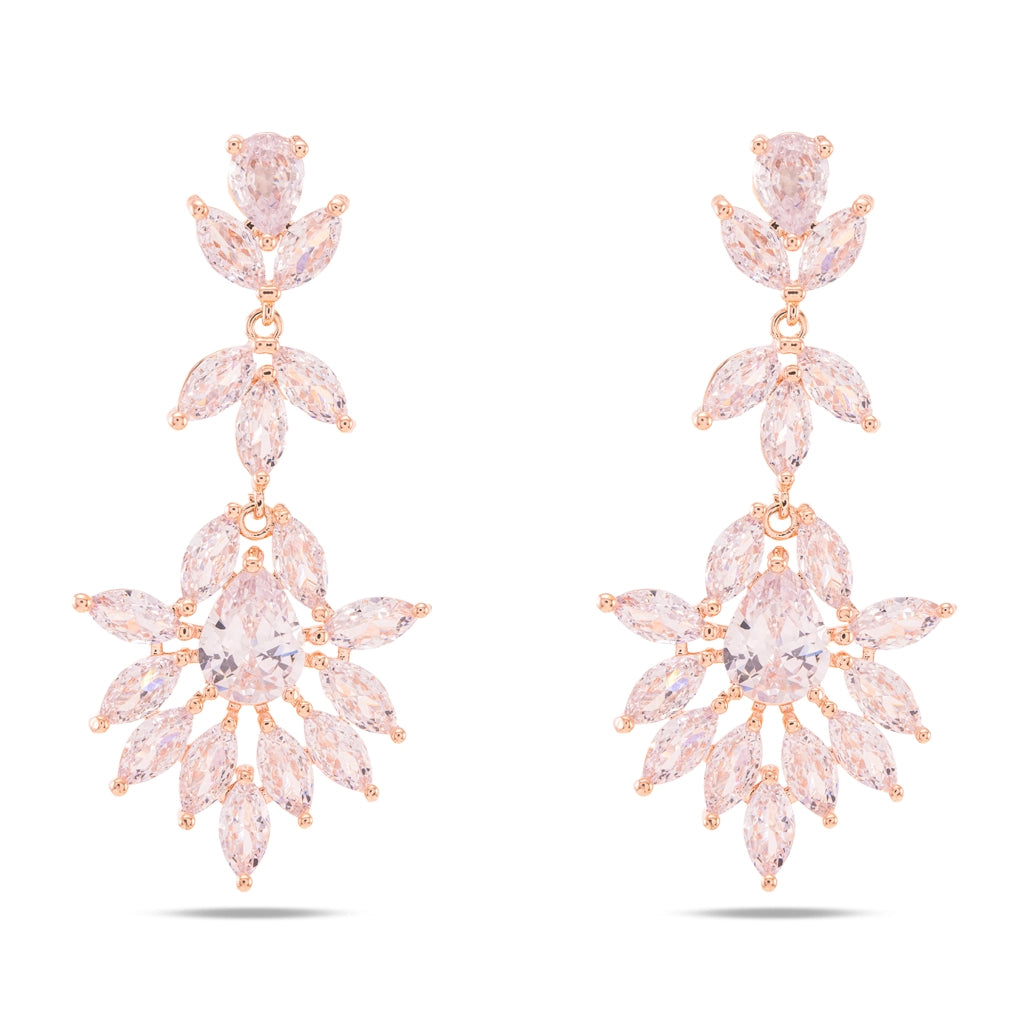 Blush Aurora Crystal Bloom
