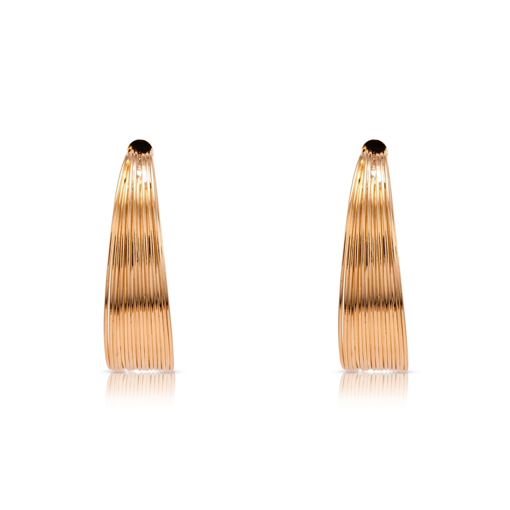 Aurelia Gold Wire Statement Set
