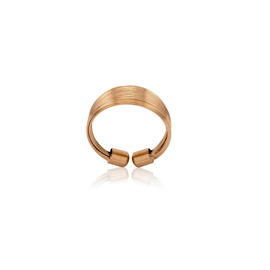 Aurelia Gold Wire Statement Set